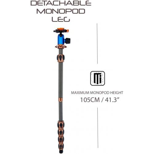  3 Legged Thing Leo Carbon Fiber Tripod w Equinox AirHed Switch Ball Head