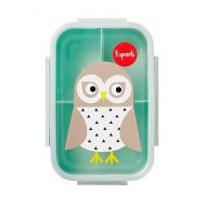 3 Sprouts Lunch Bento Box - Leakproof 3 Compartment Lunchbox Container for Kids, 8.5x5.75x2.5 Inch (Pack of 1)