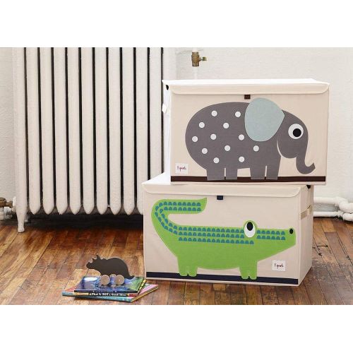  3 Sprouts Kids Toy Chest - Storage Trunk for Boys and Girls Room