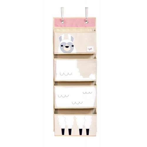  3 Sprouts Hanging Wall Organizer- Storage for Nursery and Changing Tables