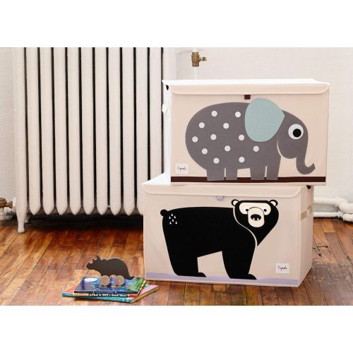  3 Sprouts Kids Toy Chest - Storage Trunk for Boys and Girls Room