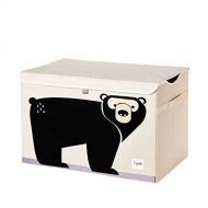 [아마존베스트]3 Sprouts Kids Toy Chest - Storage Trunk for Boys and Girls Room, Bear