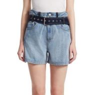 3.1 Phillip Lim Paper Bag Denim Shorts