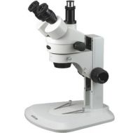 3.5X-45X Track Stand Super Widefield Stereo Zoom Trinocular Microscope by AmScope