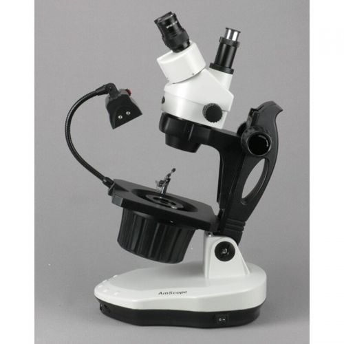  3.5X-45X Advanced Jewel Gem Stereo Zoom Microscope by AmScope