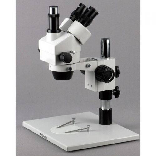  3.5X-90X Inspection Microscope with 1.3MP USB Camera and Light by AmScope