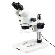 3.5X-90X Super Widefield Dissecting Zoom Stereo Microscope and 144-LED Ring Light by AmScope