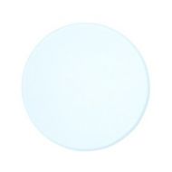 3.75-inch (95mm) Frosted Round Glass Plate for Stereo Microscopes by AmScope