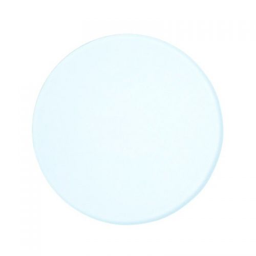  3.75-inch (95mm) Frosted Round Glass Plate for Stereo Microscopes by AmScope