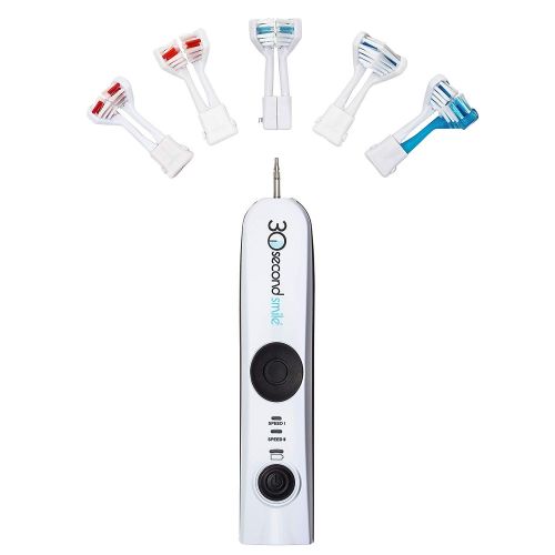  Electric Toothbrush, 30 Second Smile TSS300 White Electronic Power Rechargeable...