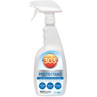 303 Products 303 (30313-CSR) UV Protectant Spray for Vinyl, Plastic, Rubber, Fiberglass, Leather & More  Dust and Dirt Repellant - Non-Toxic, Matte Finish, 32 Fl. oz.
