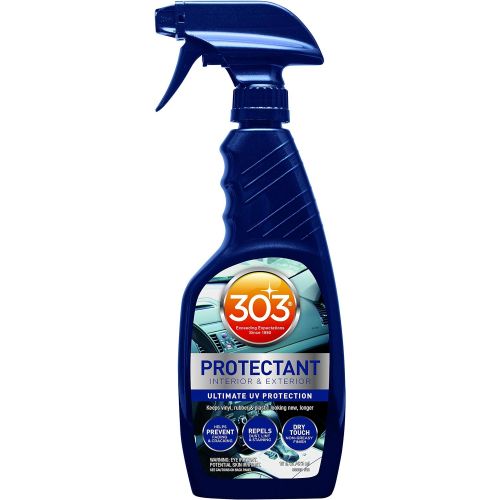  303 Products 303 (30382) UV Protectant for vinyl, rubber, plastic, tires and finished leather, 16 fl. Oz