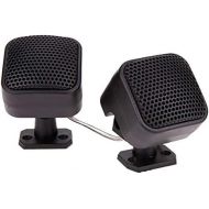 332PageAnn Car Portable Speaker Box, Waterproof Tweeter Speaker, 4ohm (1 Pair) Black, Universal for iPod, CD, MP3, MP4, MP5 etc.