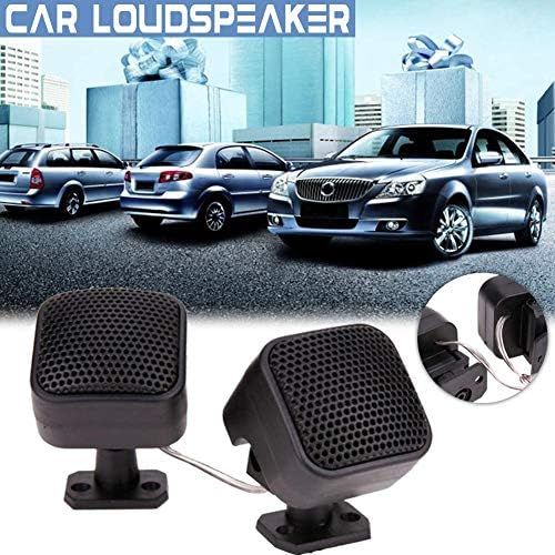  332PageAnn Car Portable Speaker Box, Waterproof Tweeter Speaker, 4ohm (1 Pair) Black, Universal for iPod, CD, MP3, MP4, MP5 etc.