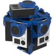 360RIZE 3 360 video rig for GO-PRO action cameras