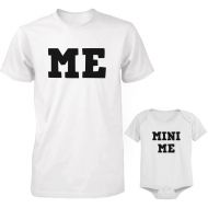 365 Printing Dad and Son Matching T-Shirt & Onesie Set Bold Statement - Mini Me