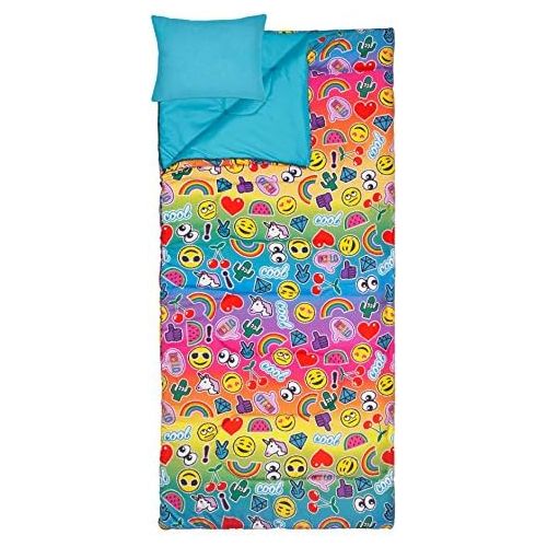  [아마존베스트]3C4G EmojiPatch 3 Piece Spectacular Sleeping Bag Set