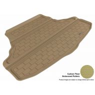 3D MAXpider Cargo Custom Fit All-Weather Floor Mat for Select Infiniti G35/37 Models - Kagu Rubber (Tan)