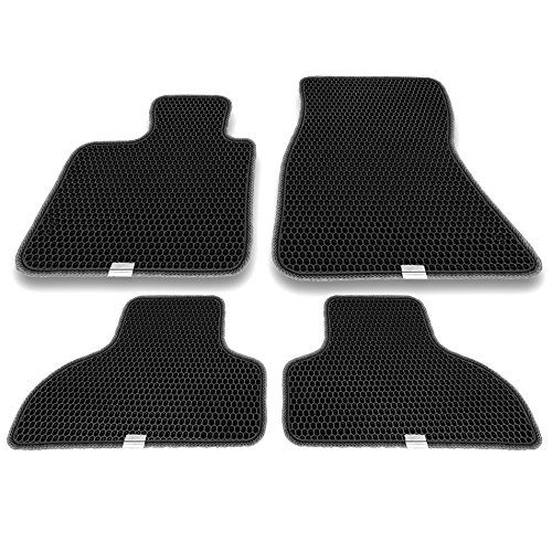  3D Motliner Floor Mats, Custom Fit with Dual Layered Honeycomb Design for BMW X5 F15 2014-2018, X6 F16 2015-2018. All Weather Heavy Duty Protection for Front and Rear. EVA Material, E