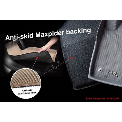  3D MAXpider M1AD0421309 Black Custom Fit Cargo Liner for Select Audi A4 Models