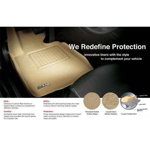  3D MAXpider M1AD0421309 Black Custom Fit Cargo Liner for Select Audi A4 Models