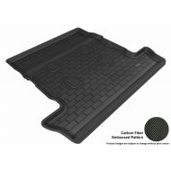 3D MAXpider Cargo Custom Fit All-Weather Floor Mat for Select Lexus LX570 Models - Kagu Rubber (Black)