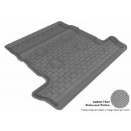 3D MAXpider Cargo Custom Fit All-Weather Floor Mat for Select Lexus LX570 Models - Kagu Rubber (Gray)