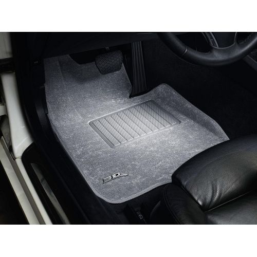  3D MAXpider L1IN01602201 Custom Fit Classic Series Floor Mats Gray Complete Set for Infiniti QX80/ QX56 Models