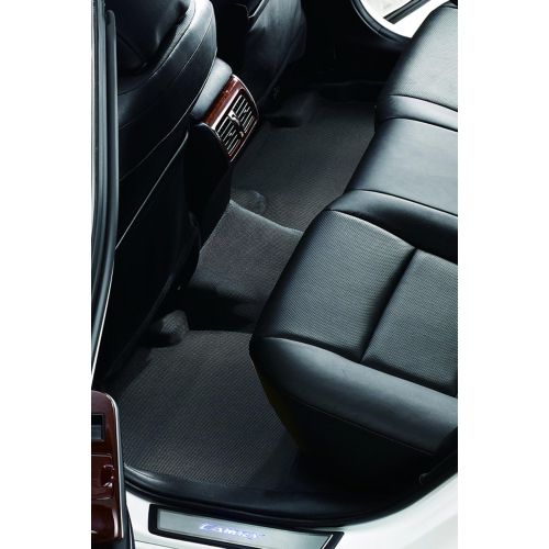 3D MAXpider Front Row Custom Fit All-Weather Floor Mat for Select Nissan Maxima Models - Kagu Rubber (Black)