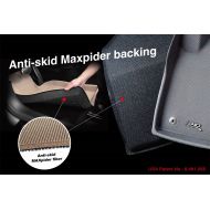 3D MAXpider Complete Set Custom Fit All-Weather Floor Mat for Select Nissan Maxima Models - Kagu Rubber (Tan)