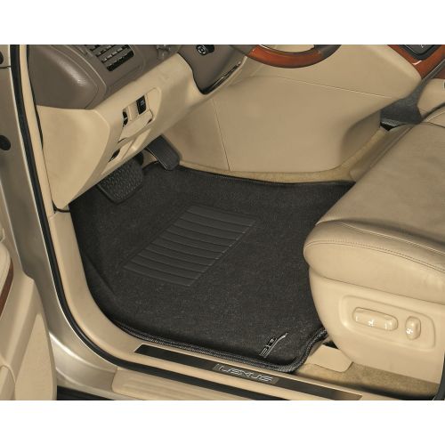  3D MAXpider Second Row Custom Fit Floor Mat for Select Ford Flex Models - Classic Carpet (Gray)