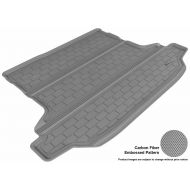 3D MAXpider Cargo Custom Fit All-Weather Floor Mat for Select Subaru Outback Models - Kagu Rubber (Gray)