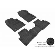 3D MAXpider Complete Set Custom Fit Floor Mat for Select Nissan Maxima Models - Classic Carpet (Tan)