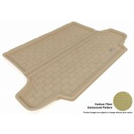 3D MAXpider Cargo Custom Fit All-Weather Floor Mat for Select Nissan Xterra Models - Kagu Rubber (Tan)