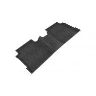 3D MAXpider Custom Fit Complete Floor Mat Set for Select Hyundai Sonata Models - Classic Carpet (Gray)