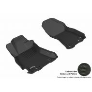 3D MAXpider Front Row Custom Fit Floor Mat for Select Subaru Legacy/Outback Models - Kagu Rubber (Black)