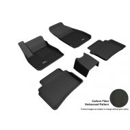 3D MAXpider L1BC03901509 Custom Fit All-Weather Kagu Series Floor Mats Black Complete Set for Buick Regal