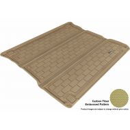 3D MAXpider Cargo Custom Fit All-Weather Floor Mat for Select Jeep Grand Cherokee Models - Kagu Rubber (Tan)
