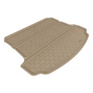 3D MAXpider Cargo Custom Fit All-Weather Floor Mat for Select Acura MDX Models - Kagu Rubber (Tan)