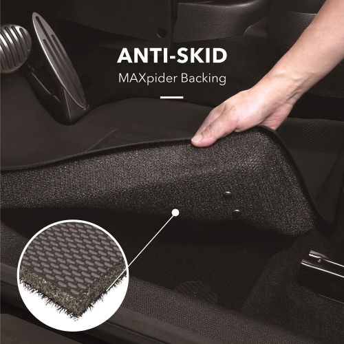 3D MAXpider M1CH0591309 Custom Fit All-Weather Cargo Liner for Select Chevrolet Suburban Models - Kagu Rubber (Black)