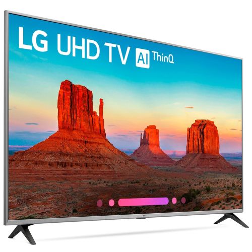  LG Electronics 65UK7700 65-Inch 4K Ultra HD Smart LED TV (2018 Model)