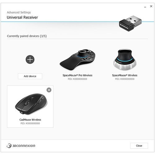  3Dconnexion Universal Receiver