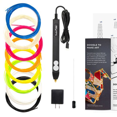  3Doodler Flow Essentials 3D Printing Pen Set