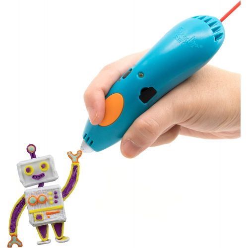  3Doodler Start Refill Plastic 4 Pack Bundle, Primary Pow, Compatible with Start 3D Pen for Kids