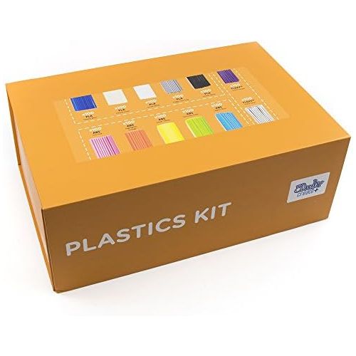 3Doodler Edu Create+ Learning Pack Plastic Kit, 1200 Strands