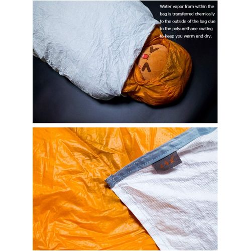  3F UL GEAR Tyvek Sleeping Bag Cover Liner Waterproof Bivy Bag Camping Bags Ventilate Moisture-Proof Warming Every Dirty Inner Liner BIVY Sack