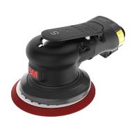 3M Pneumatic Random Orbital Sander - Xtract ROS 88952, 6 in, Non-Vacuum, 3/8 in Orbit, Lightweight and Comfortable, 12000 RPM, 209W Motor, 3 Speed Settings with Thumb Control