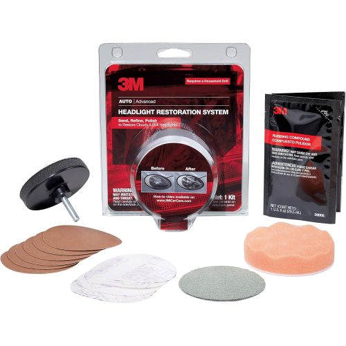 쓰리엠 3M Headlight Lens Restoration System, 39008