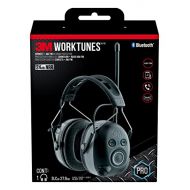3M WorkTunes Connect + AM/FM Hearing Protector with Bluetooth Technology, Ear protection for Mowing, Snowblowing, Construction, Work Shops