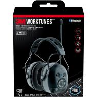 [아마존베스트]3M WorkTunes Connect + AM/FM Hearing Protector with Bluetooth Technology, Ear protection for mowing, snowblowing, construction, work shops